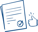 Approved document icon