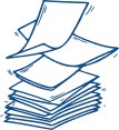 Stacked documents icon